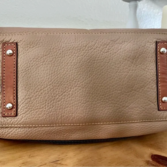 Dooney & Bourke Dillen 2 Pocket Leather Satchel - Picture 7 of 16